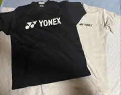 YONEX VersiCOOL Mサイズ シャツ 2色セット黒白