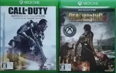 Xbox One版　CALL OF DUTY　デッドライジング3　説明文必読
