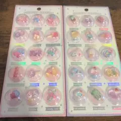 3D立体シール　スイーツ系　カプセル風　2枚セット