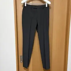 【未使用品】UNIQLO ユニクロ 感動パンツ ウールライク ダークグレー