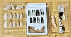 ホワイト系 ネイルチップセット まとめ売り