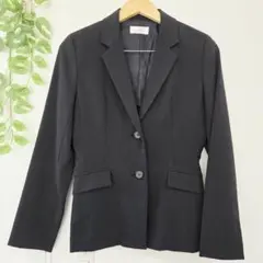 donna K.A ジャケット 9号 M ブラック ストライプ 卒園 卒業 入学