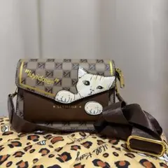 LUYIDAIER ショルダーバッグ 猫デザイン