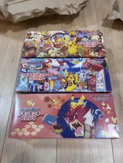 【シュリンク付未開封】ポケモンセンタースペシャルBOX3種 (広島・福岡・東北)