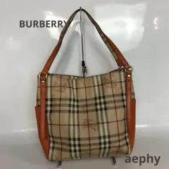 BURBERRY バーバリー ノバチェック ハンドバッグ レディース ブランド