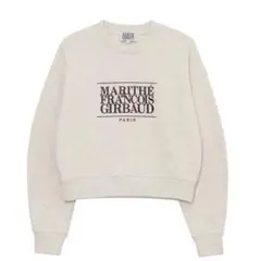 MARITHE FRANCOIS GIRBAUD クロップドスウェット