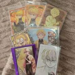鬼滅の刃　我妻善逸　ウエハースカード　シール