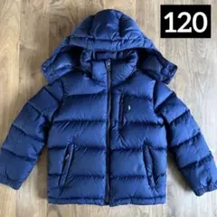 【24h以内発送】ポロ ラルフローレン ダウンジャケット ネイビー 120