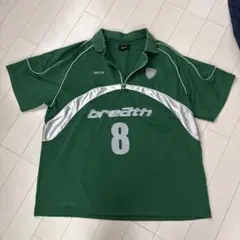 BREATH ハーフジップ シャツ グリーン XL - メルカリ