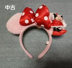 ディズニー カチューシャ ミニーマウス 耳カチューシャ ぬいぐるみ付き