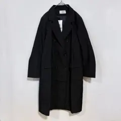 COCOMOMO ココモモ　チェスターコート ロングコート ブラック