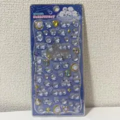 カミオジャパン ストーンつき ジュエルプチドロップ シール シマエナガ