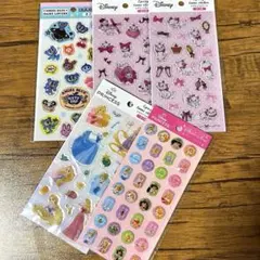 ディズニーキャラクター　５枚シールセット