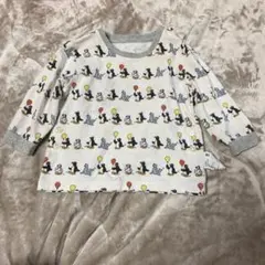 ユニクロ　長袖パジャマ　80 ピングー