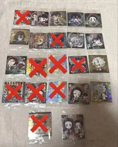 鬼滅の刃 ステッカー ウエハース 13枚 まとめ売り