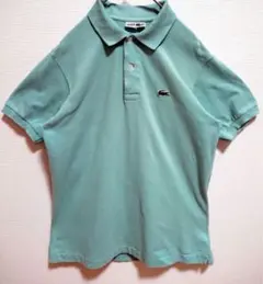 CHEMISE LACOSTE S/Sポロシャツ ミントグリーン L