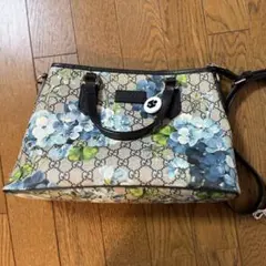 美品A4✨グッチ ブルームス フローラル 2way トートバッグ 斜め掛け可