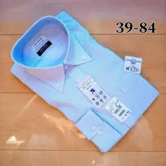 LES MUES ドット柄スリムＢＤシャツ 【M】