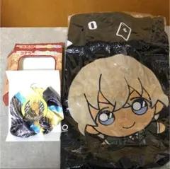 名探偵コナン アムロ プレミアムトートバック 缶バッジ付きシュシュ セット