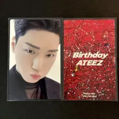 ATEEZ サン Birthday 封入 トレカ 初回A盤