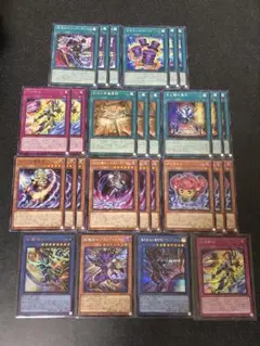 遊戯王 ブラックカオス カオスソルジャー デッキパーツ セット　シクあり