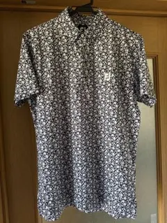St ANDREWS レディース 半袖 ポロシャツ 総柄 ネイビー M - メルカリ