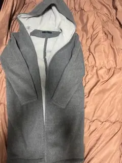 【AZUL】ロングコートフリースフード付き/即配達◎