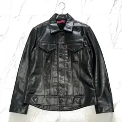 極美品✨ 入手困難 リーバイス 3rd レザー ジャケット y2k 黒 Lサイズ