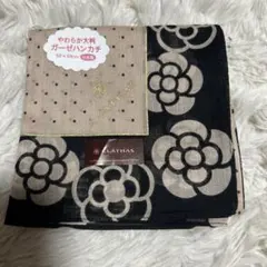 CLATHAS ガーゼハンカチ 大判 58×58cm 日本製のサムネイル