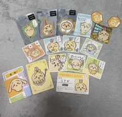 ちいかわ うさぎ シール•カードセット