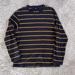 美品　レアカラー　OLDUNIQLO ボーダーカットソー　ロンT y2k