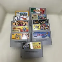 スーパーファミコン ソフト くにおたちの挽歌 ぱっぱぷっぱ　11本