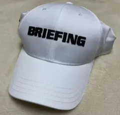 BRIEFING ホワイトキャップ フリーサイズ 収納袋付き - メルカリ