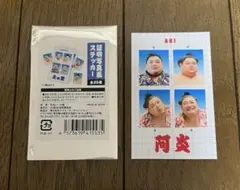 大相撲　証明写真風ステッカー　阿炎