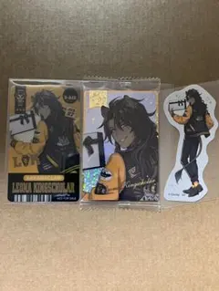 ツイステ　5周年　ウエハース　チケット風しおり　ステッカー　レオナ