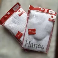 Hanes レディース　タンクトップ ホワイトＬサイズ 2枚セットのサムネイル