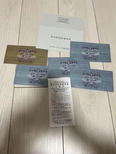 ゼビオ 株主優待券 20%off × 1枚 10%off × 4枚