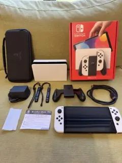 【Sayu様専用】Nintendo Switch 有機EL本体＋フィルム＋ケース