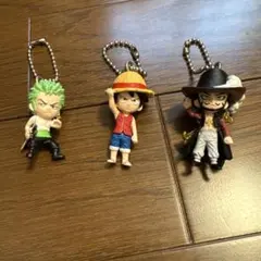 ワンピース ミニフィギュア キーホルダー 3種
