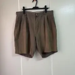 90's TOMMY BAHAMA シルク100% ツータックショーツのサムネイル