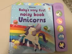 Baby's Very First Noisy Book ユニコーン　英語　絵本