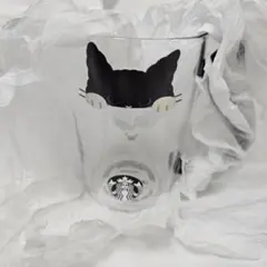 スターバックス ハロウィン 2025 耐熱グラス マグ キャット 新品未使用