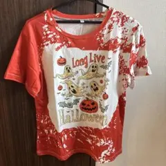 ハロウィン柄 プリントTシャツ 半袖