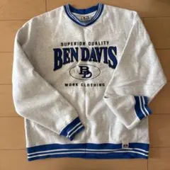 【最終値下げ】BEN DAVIS スウェット トレーナー LARGE