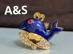 A&S　ブローチ　クジラ　No.2230のサムネイル
