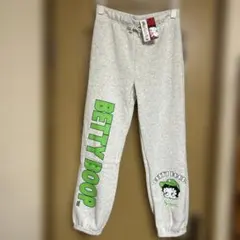 【新品】ベティちゃんスウェットパンツ Betty Boop ジョガーパンツ裏起毛