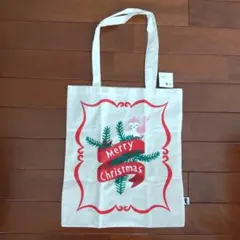 【未使用】フライングタイガーコペンハーゲン トートバッグ クリスマス柄のサムネイル