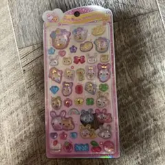 フワフワらびちゃん　うるちゅるポップシール【正規品】