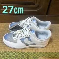 AIR FORCE 1 White and University Blue