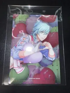 ライエモ 箔押し風クリアカード 美風藍